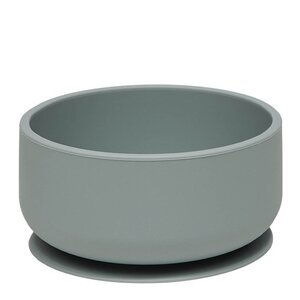 OYOY Enkei barnskål med sugpropp 12 cm Dusty Blue