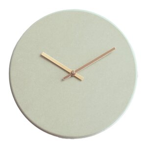 Hemverk Shape caqui väggklocka 28 cm kaki med svart visare