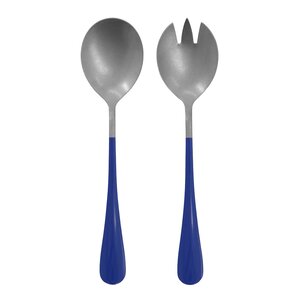 Nicolas Vahé Salladsbestick 20 cm blå