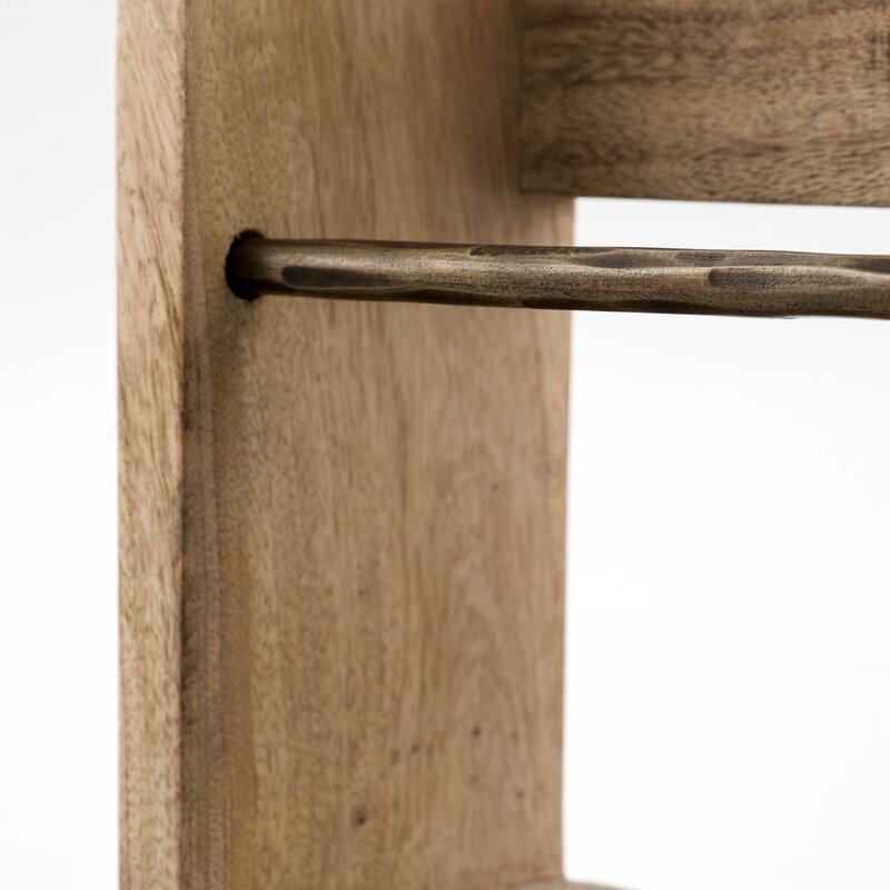 House Doctor Maga vägghylla 60x21 cm mangoträ