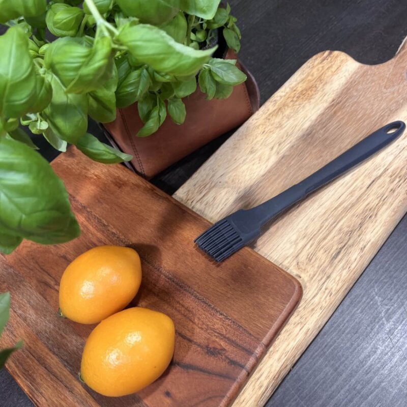 Kochblume Matpensel silikon 24 cm antracitgrå