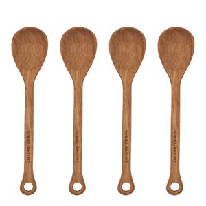 House Doctor Eya serveringssked 15 cm 4-pack natur