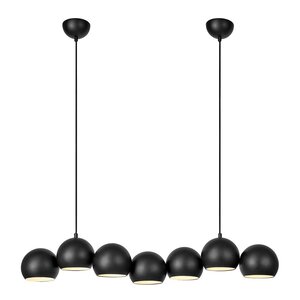 Markslöjd Cupolo pendellampa 7 ljus 101 cm svart