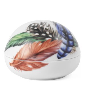 Royal Copenhagen Bonbonjär 2025 mix fjädrar 7x10 cm