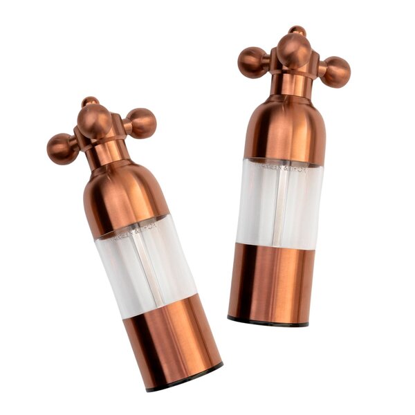 Vargen & Thor Axia salt- & pepparkvarn 18 cm 2-pack koppar