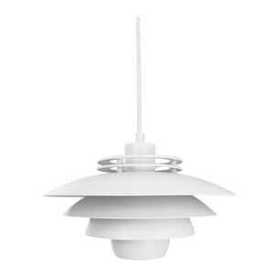 Dyberg Larsen EJKA mini pendellampa 15x30 cm vit