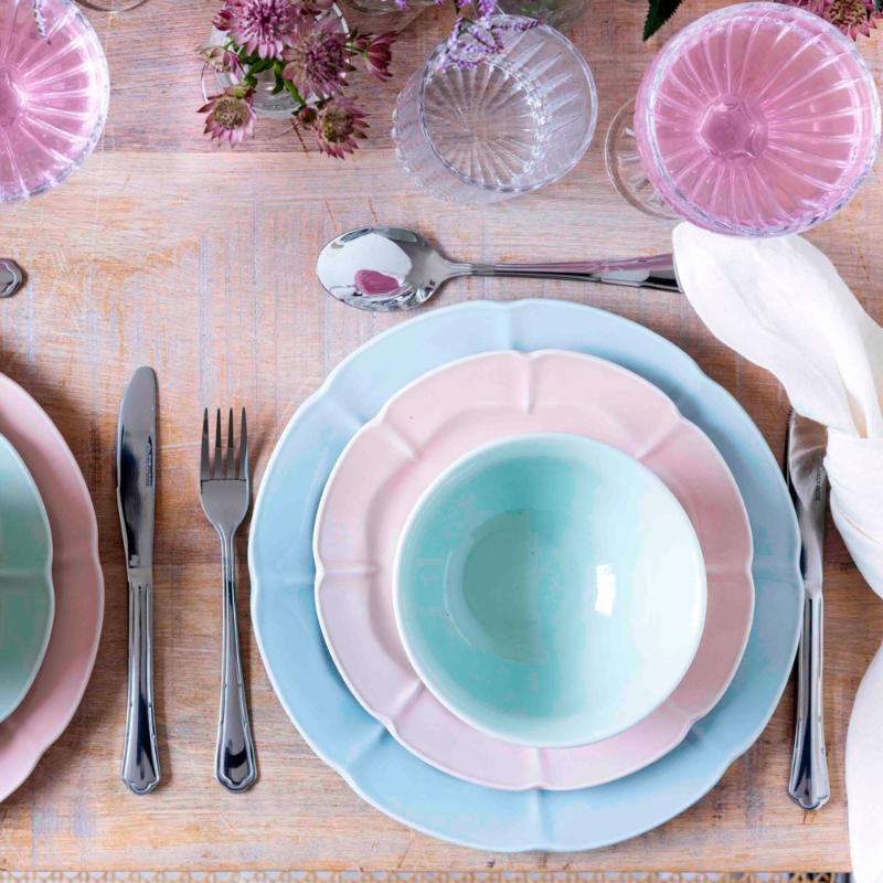 Aida Søholm Solvej Tallrik 26,5 cm Powder blue 