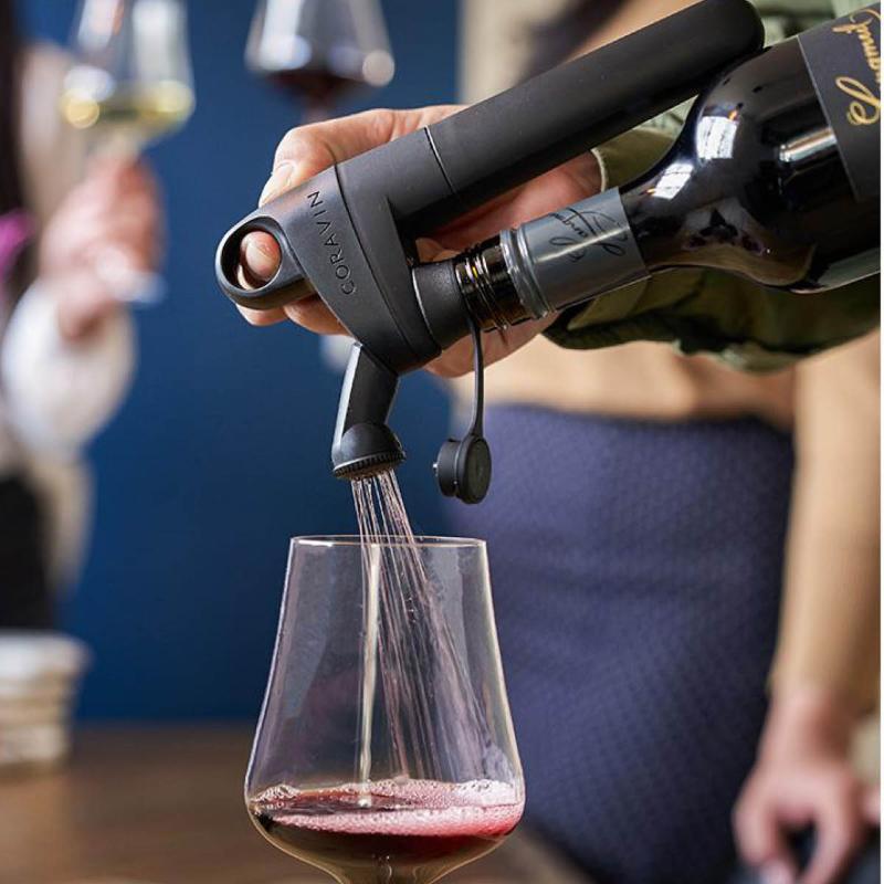 Coravin Pivot vinluftare Svart