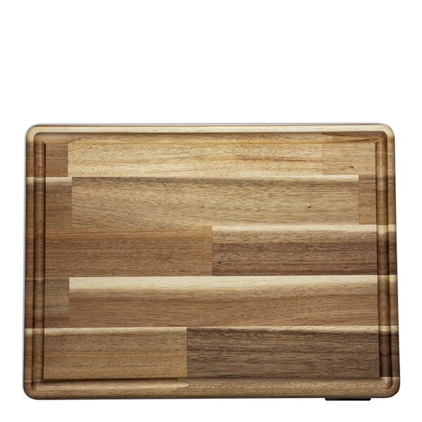 Grand Gourmet Skärbräda large 37x28x3 cm hasselträ