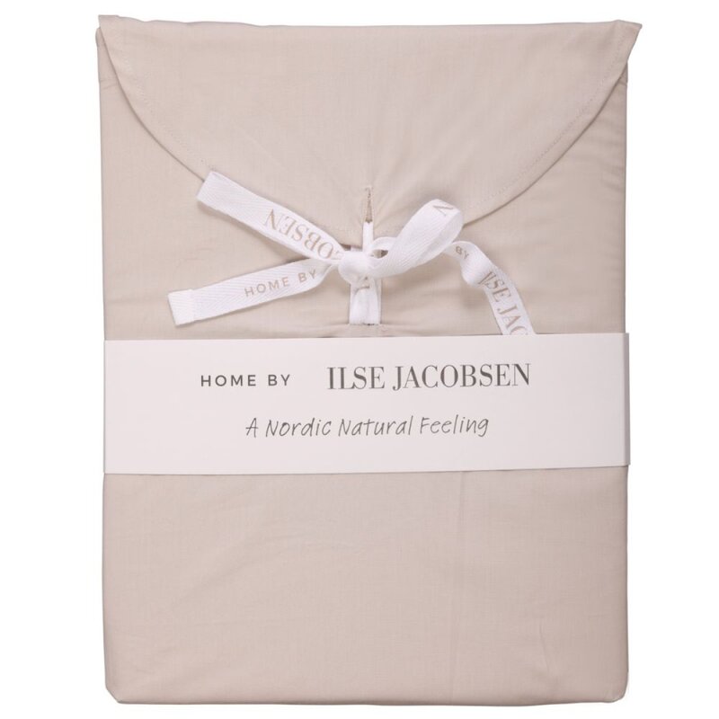 Home by Ilse Jacobsen Bedding Collection bäddset 140x200 cm + 50x70 cm sand beige