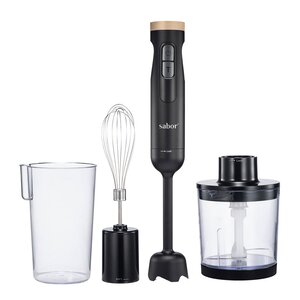 Sabor Ultimate stavmixer 1000W 0,5/0,6 L svart/klar