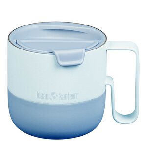 Klean Kanteen Rise mugg 41 cl med fliplock Ice Blue