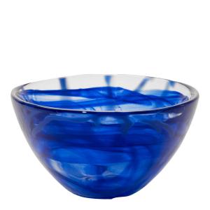 Kosta Boda Contrast Skål 16 cm Blå