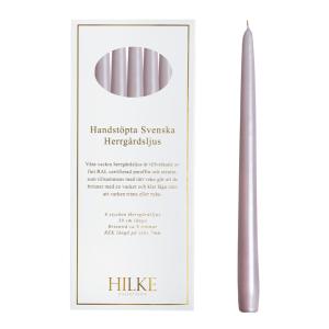 Hilke Herrgårdsljus 30 cm 6-pack Dimrosa Pärla