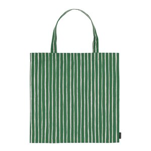 Marimekko Piccolo shoppingväska 44x43 cm grön/rosa