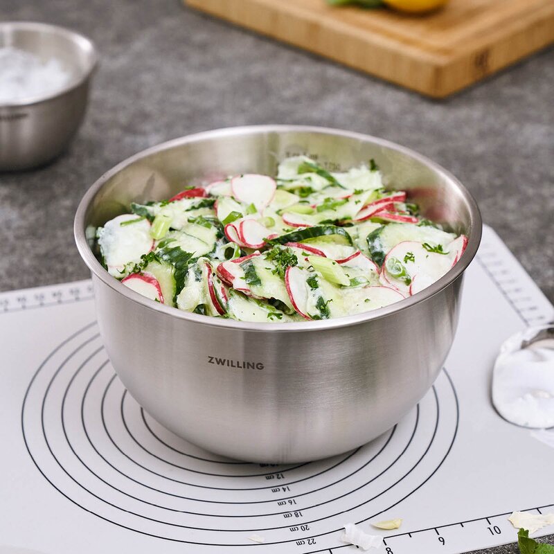 Zwilling Fresh & Save vakuumskål M med lock 1,75 L 18 cm rostfritt stål