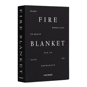 Printworks Brandfilt svart