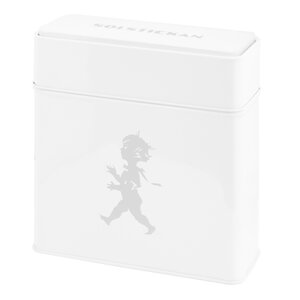 SOLSTICKAN Burk för kaffefilter Vit