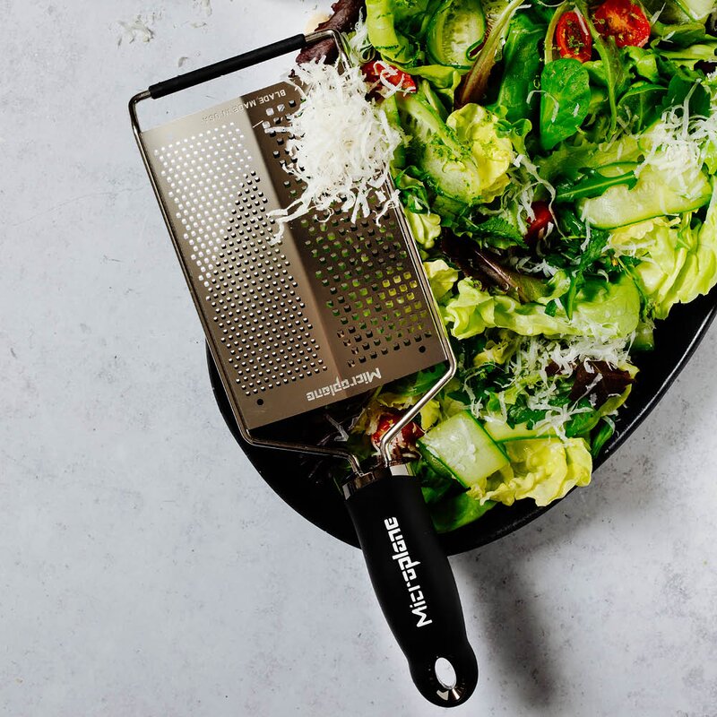 Microplane Gourmetrivjärn Dubbel Fin/Grov Rostfri 