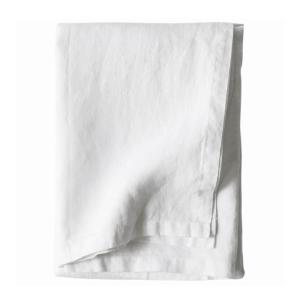Tell Me More Linneduk 145x270 cm bleached white linen