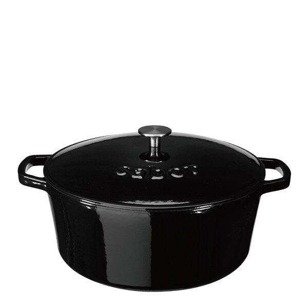 Sabor Gjutjärnsgryta 32 cm 9,5 L svart