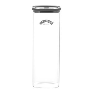 Kilner Fresh XL förvaringsburk 2 L glas/grå