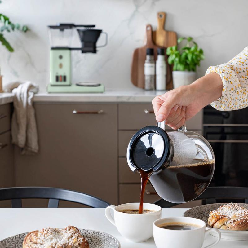 OBH Nordica Blooming Prime kaffebryggare 10 koppar misty green