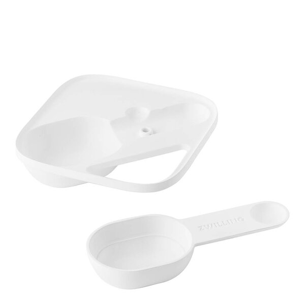 Zwilling Fresh & Save Cube måttinsats för kvadratiska burkar vit