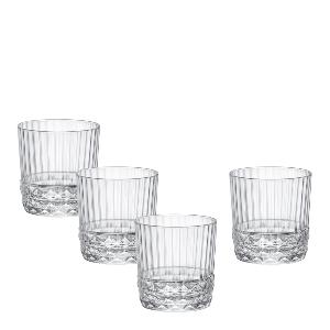 Modern House America Whiskyglas 37 cl 4-pack Klar