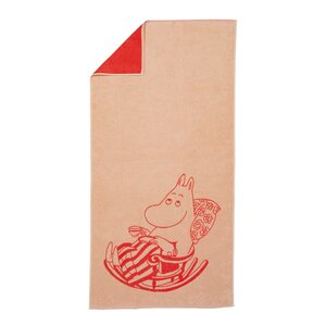 MoominArabia Mumin badhandduk 70x140 cm muminmamman persika  
