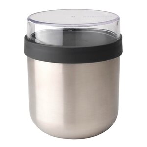 Brabantia Make & Take mattermos 0,5 L mörkgrå