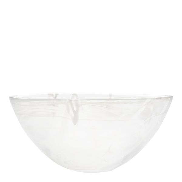 Kosta Boda Contrast Skål 35 cm Vit