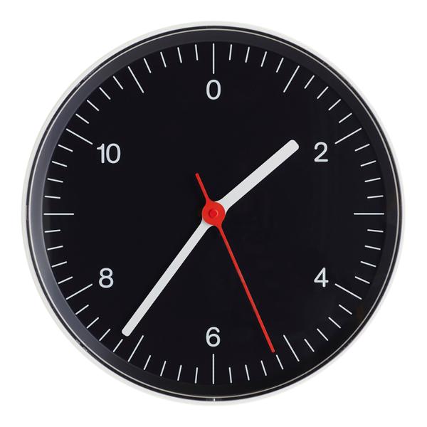 Wall Clock Väggklocka 26 cm Svart