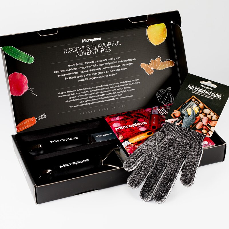 Microplane Gourmet Gåvoset 3 delar