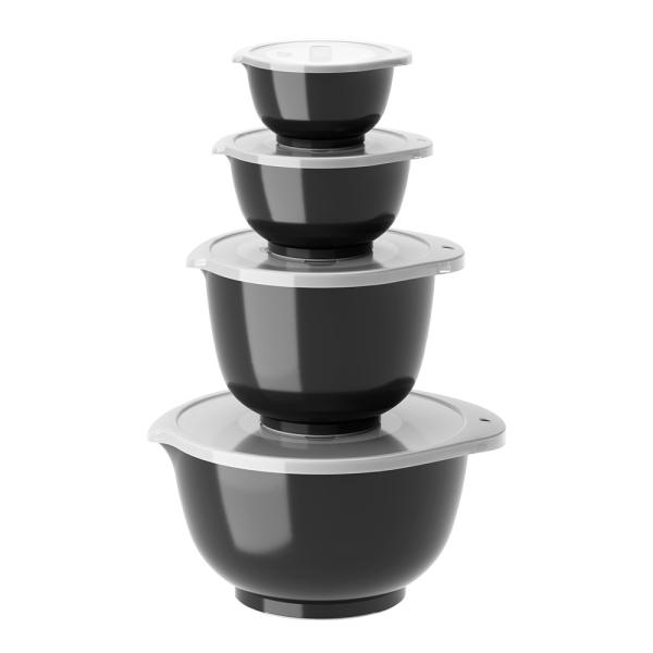 Rosti Margrethe Skålset 0,25 + 0,5 + 1,5 + 3 L Svart
