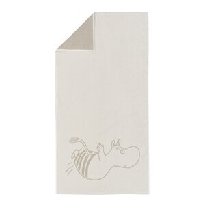 MoominArabia Mumin badhandduk 70x140 cm mumintrollet vit  