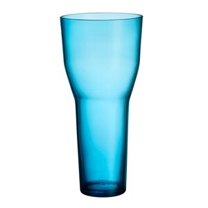 iittala Solare hög vas 12x26 cm elektrisk blå