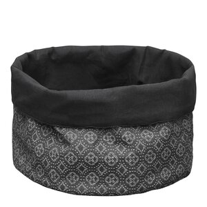 Cult Design Orient textilkorg L 25x20 cm asfalt