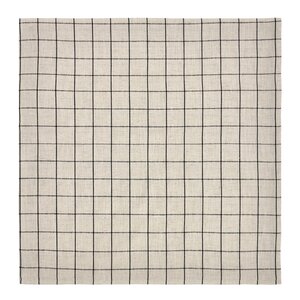 House Doctor Join duk 150x150 cm svart/off-white