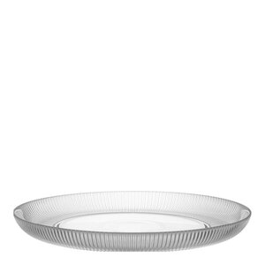 Maku Serveringsfat räfflat glas 30 cm