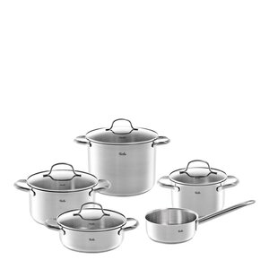 Fissler San Francisco grytset 5 delar med 4 glaslock