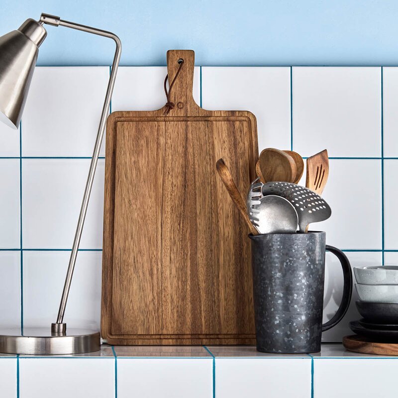 House Doctor Skärbräda 48x28 cm valnöt