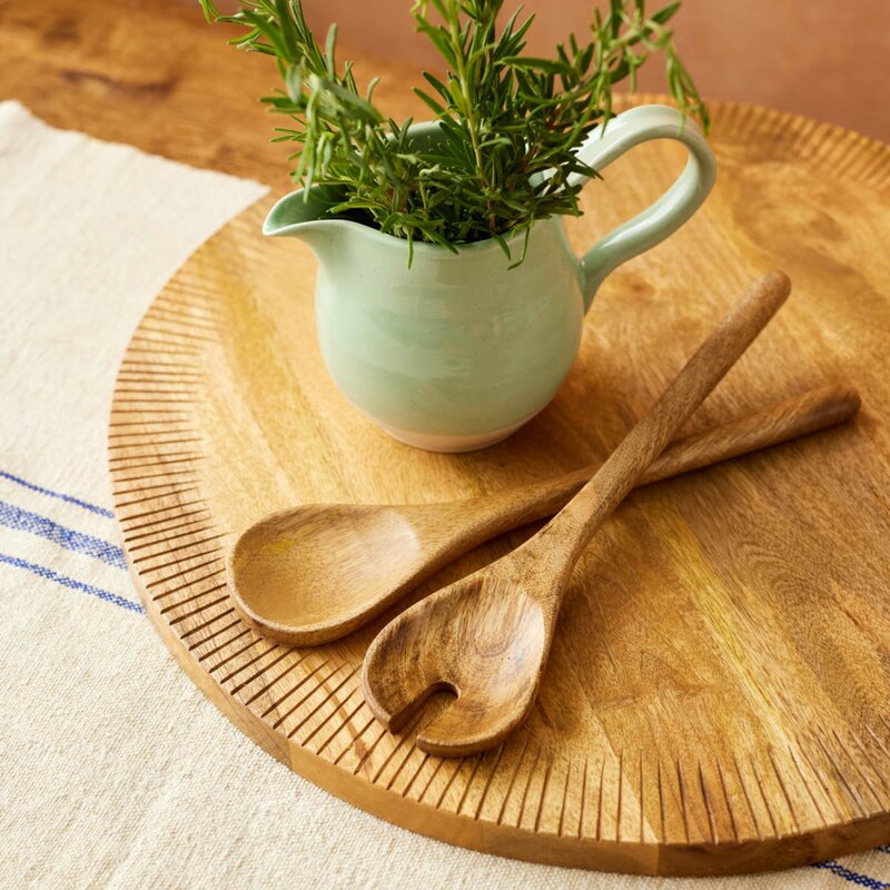 Jamie Oliver Big Love serveringsbricka rund 48 cm mangoträ