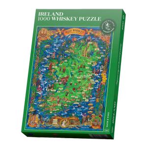 Water and Wines Whiskey Pussel - Irland 1000 bitar Grön