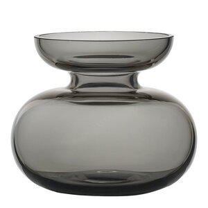 Zone Inu vas 11x9 cm smoked grey