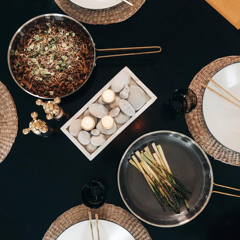 Vargen & Thor Arvet Modell XB stekpanna 28 cm matt svart