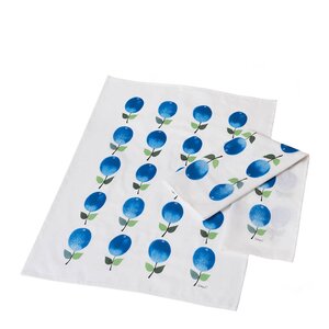 Stig L Prunus kökshandduk 50x70 cm blå
