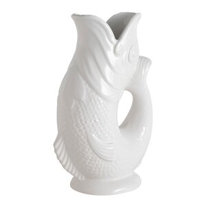 Wade Fish Jug kanna 0,6 L vit