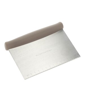 Blomsterbergs Degskrapa 16,5x12,5x1,2 cm rostfritt stål