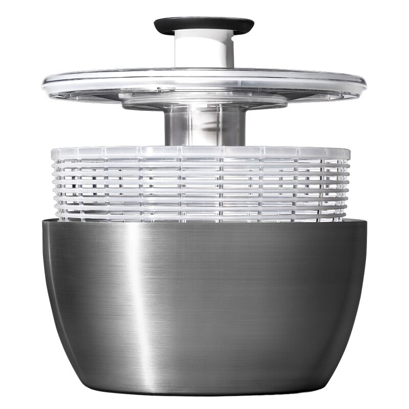 Oxo Steel Salladsslunga rostfri 5 L